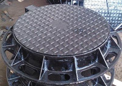 Cubierta de drenaje de goma redonda